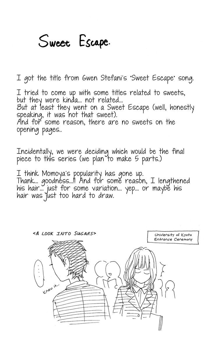 Sugars (Yamamori Mika) - Vol.1 Chapter 7 : Sweet Escape