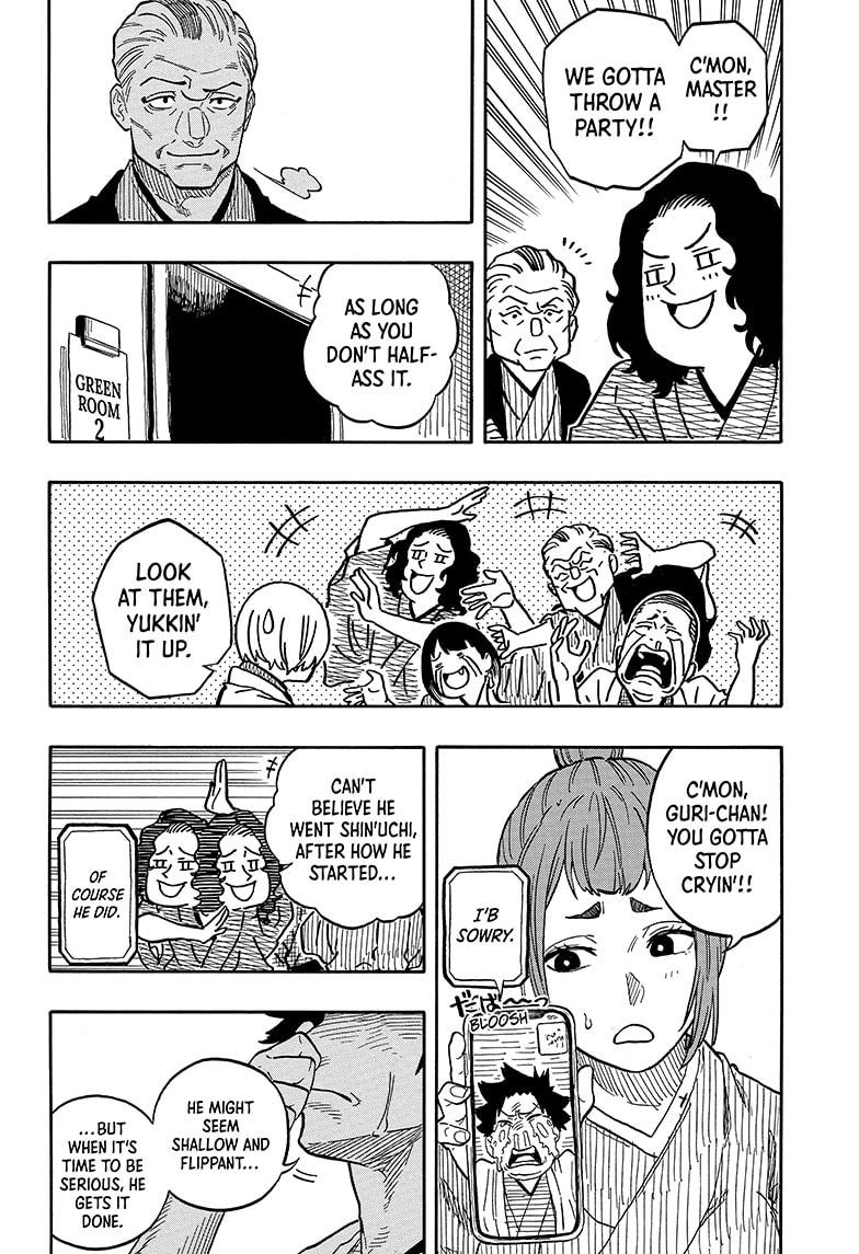 Akane Banashi - Chapter 117