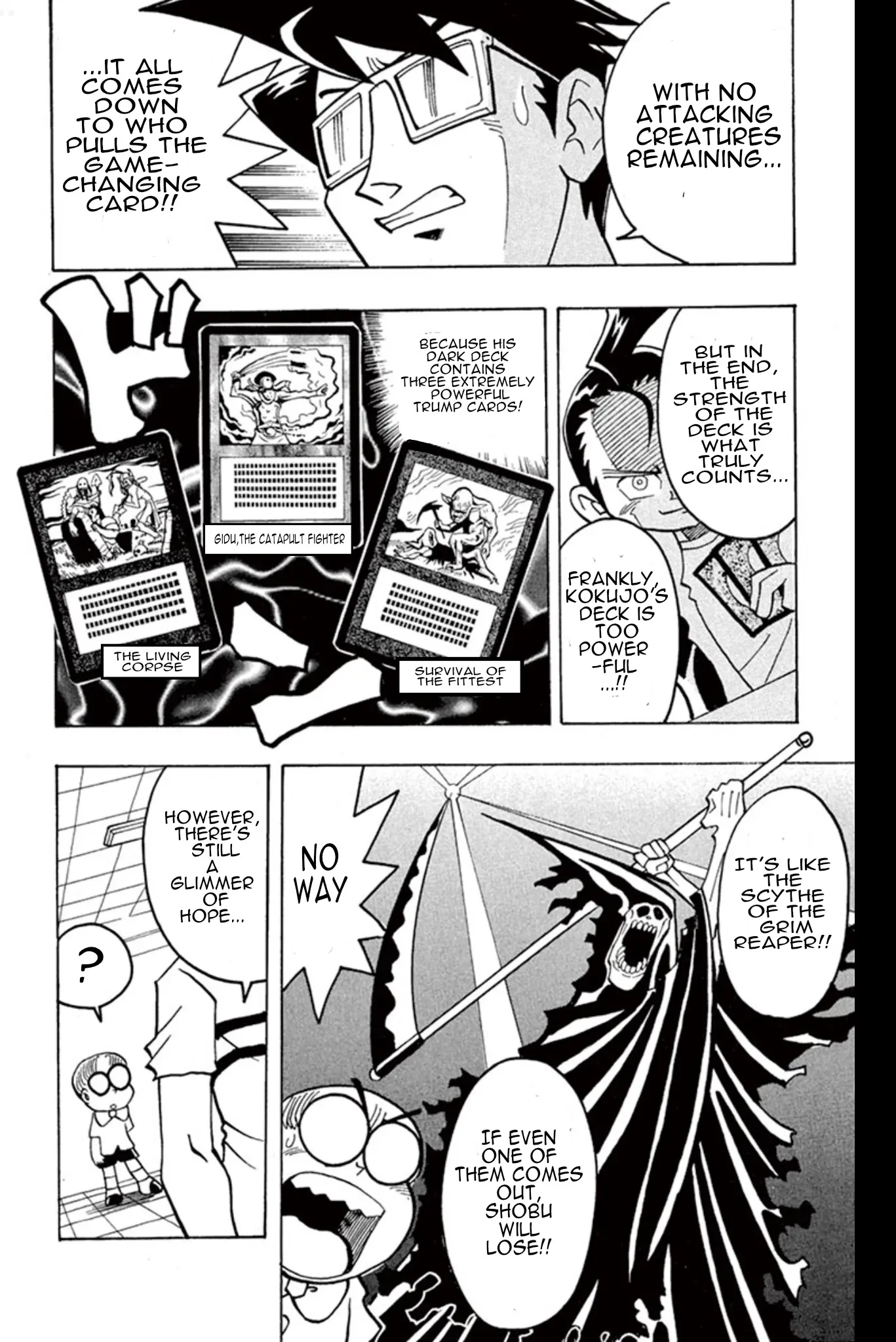 Duel Masters - Vol.1 Chapter 3: The Trump Card Glows In Your Hand!!