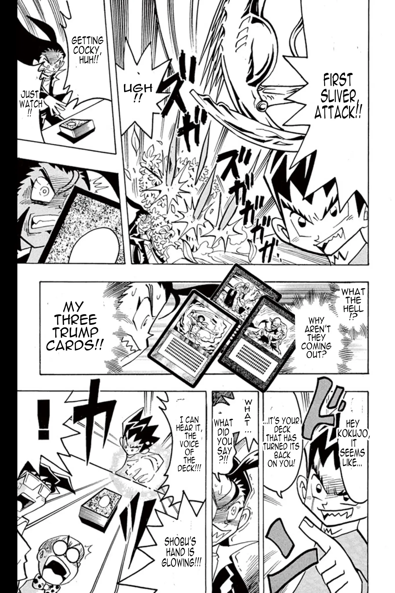 Duel Masters - Vol.1 Chapter 3: The Trump Card Glows In Your Hand!!