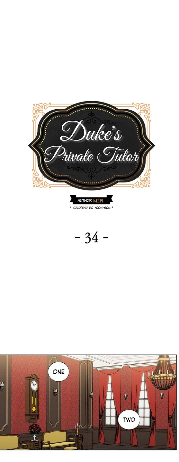 Duke's Private Tutor - Chapter 34