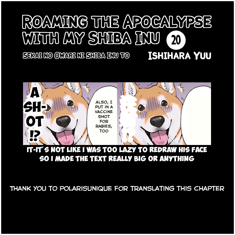 Roaming The Apocalypse With My Shiba Inu - Vol.2 Chapter 20