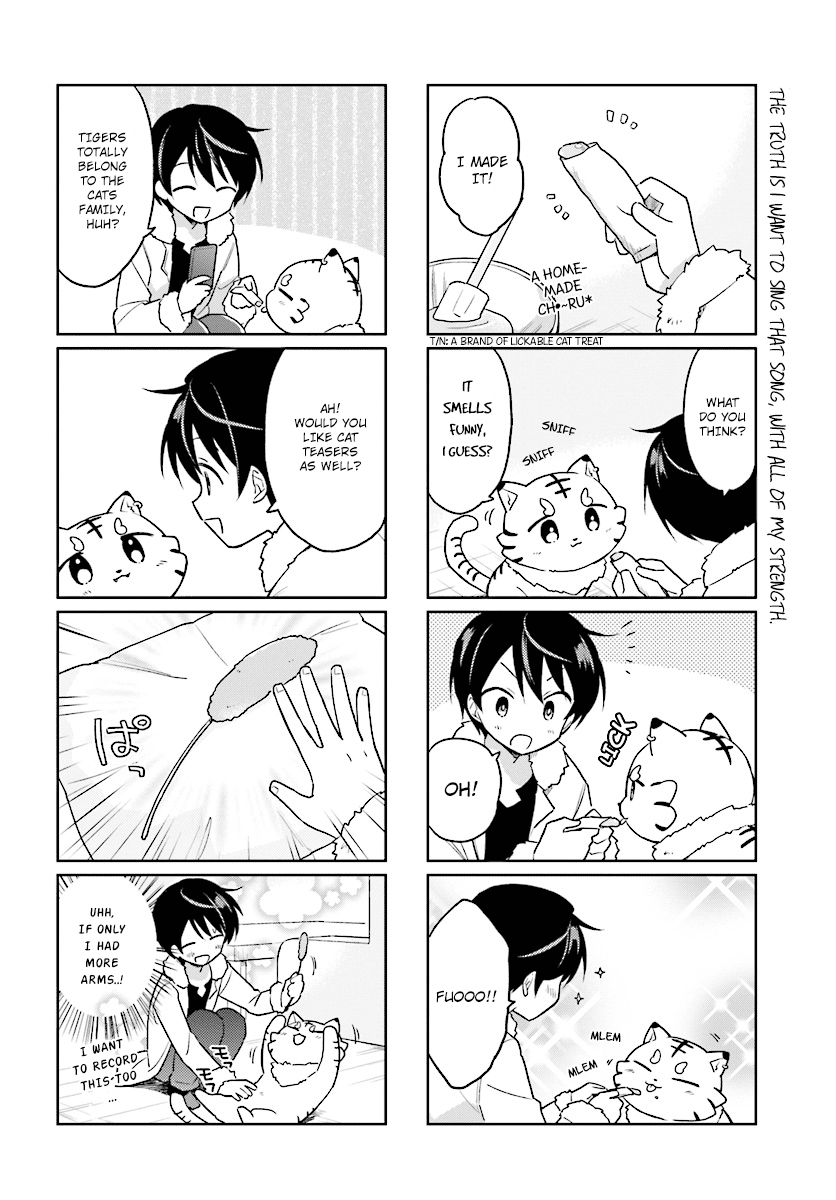 In Another World With My Smartphone - Vol.6 Chapter 30.5: My Small Tiger Cub Is A Cute Cub