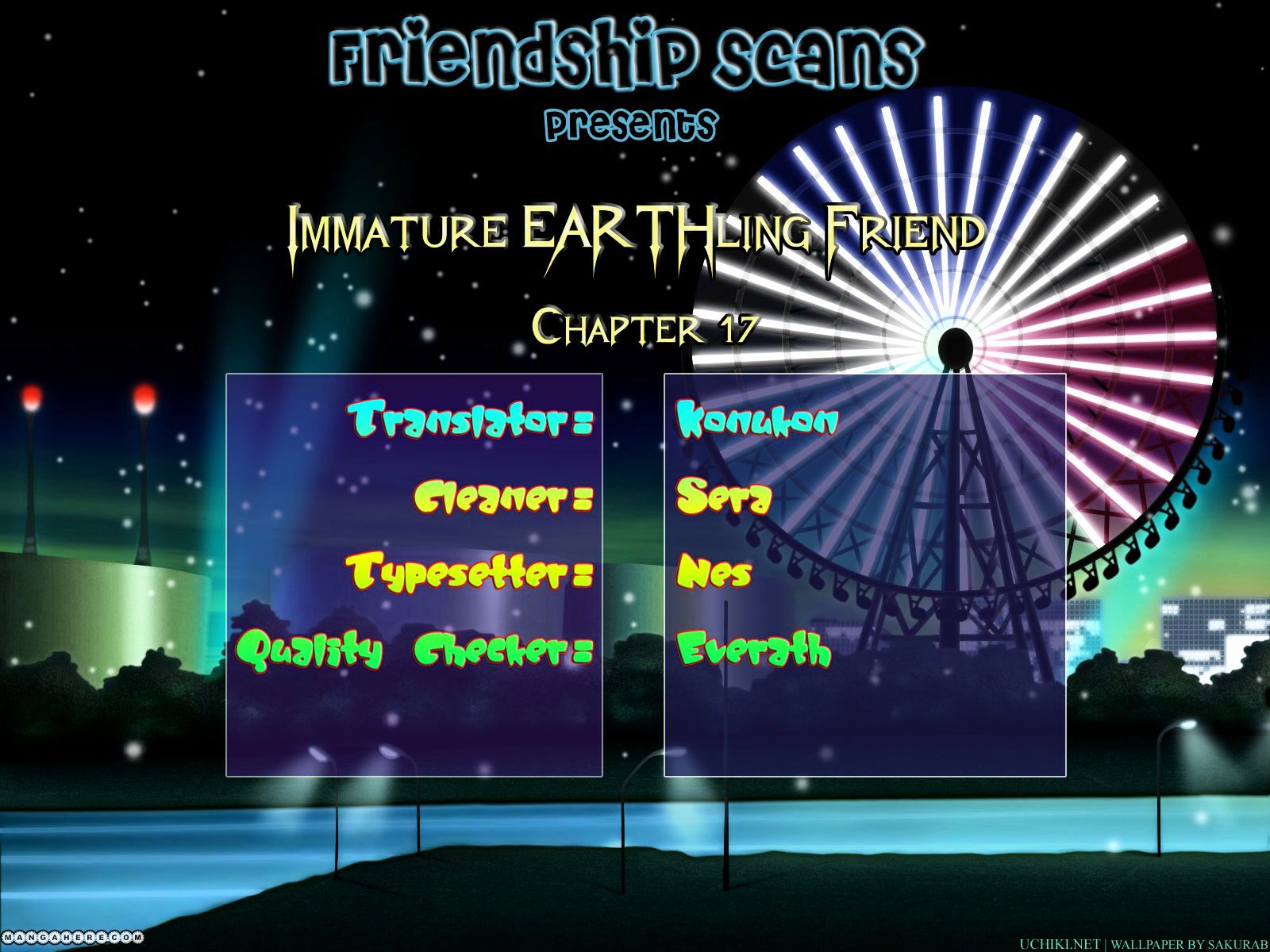 Immature Earthling Friend - Chapter 17 : Mini Series: Love 100 Tons