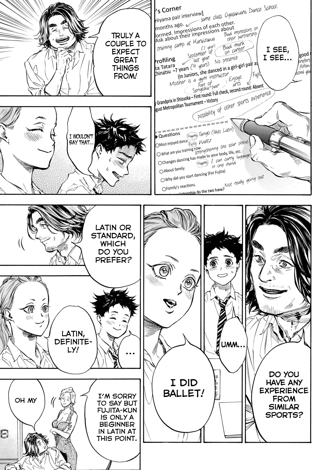 Ballroom E Youkoso - Chapter 56: The Gazing One