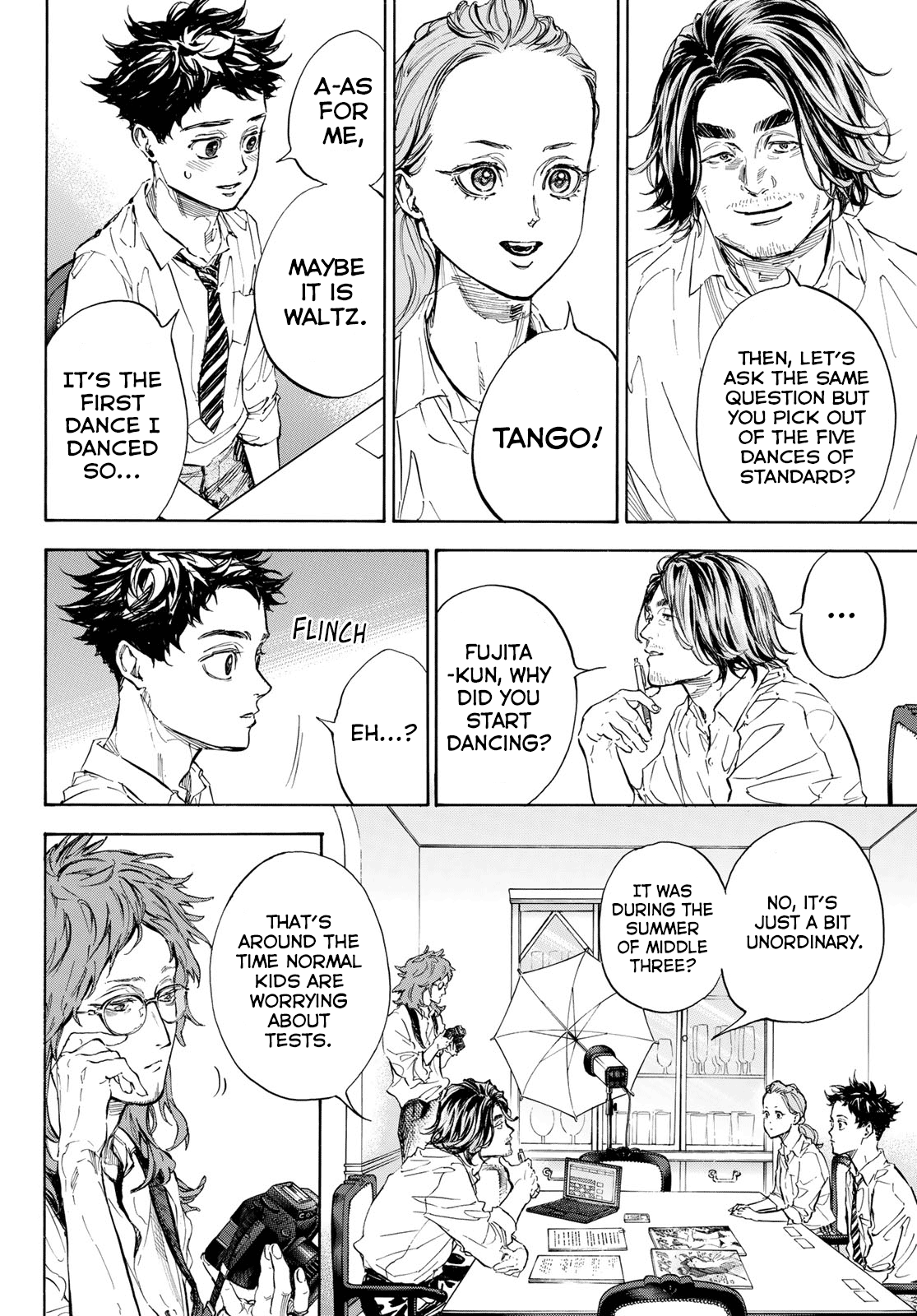 Ballroom E Youkoso - Chapter 56: The Gazing One