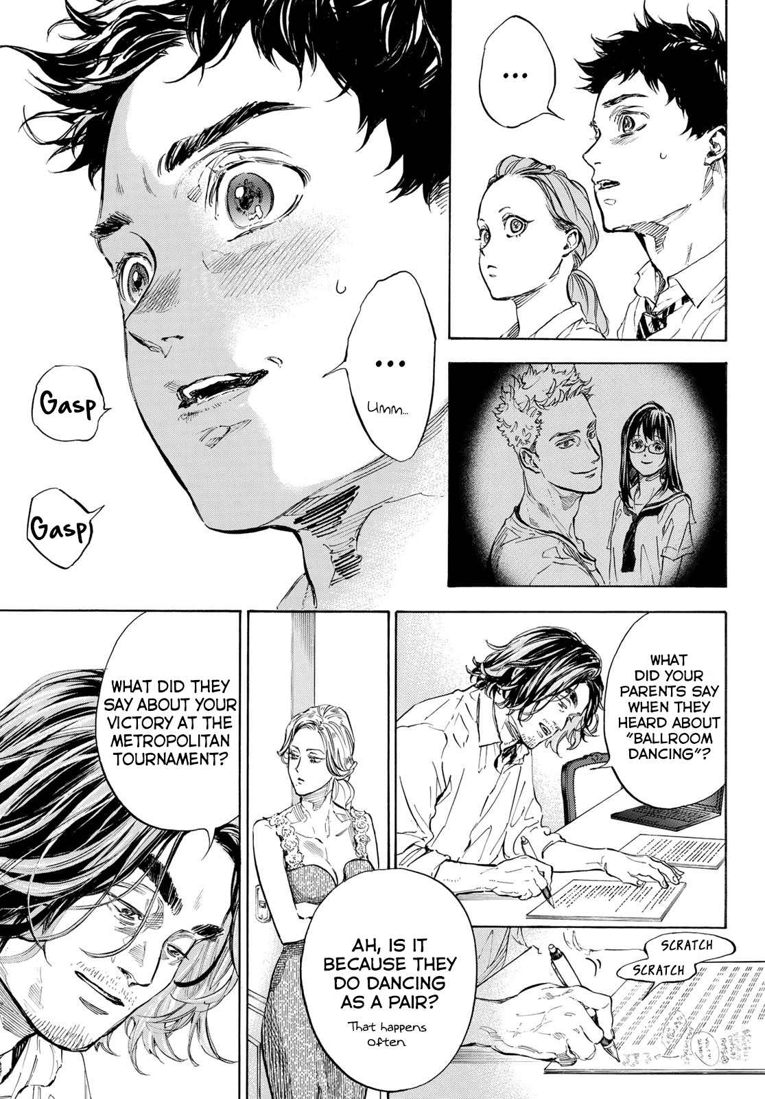 Ballroom E Youkoso - Chapter 56: The Gazing One