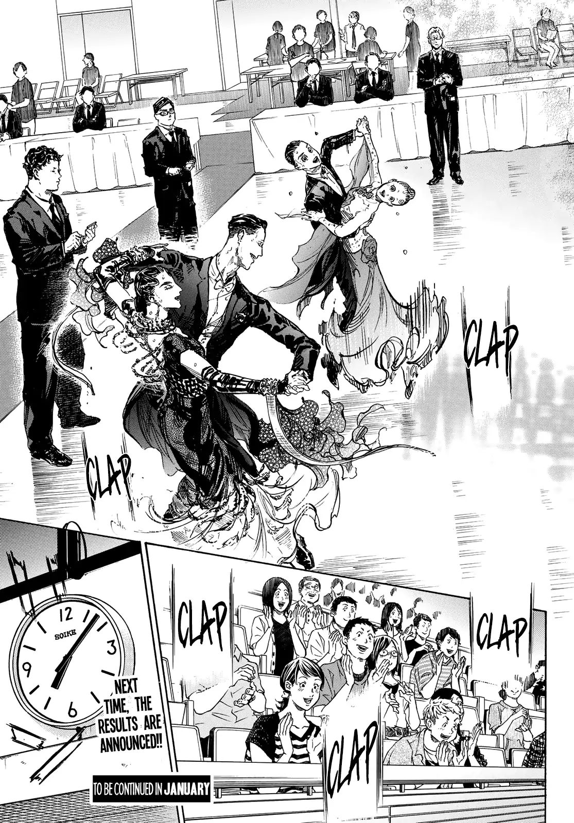 Ballroom E Youkoso - Chapter 50: Tokyo Metropolitan Dancesports Class A Competition, Final Round (2)