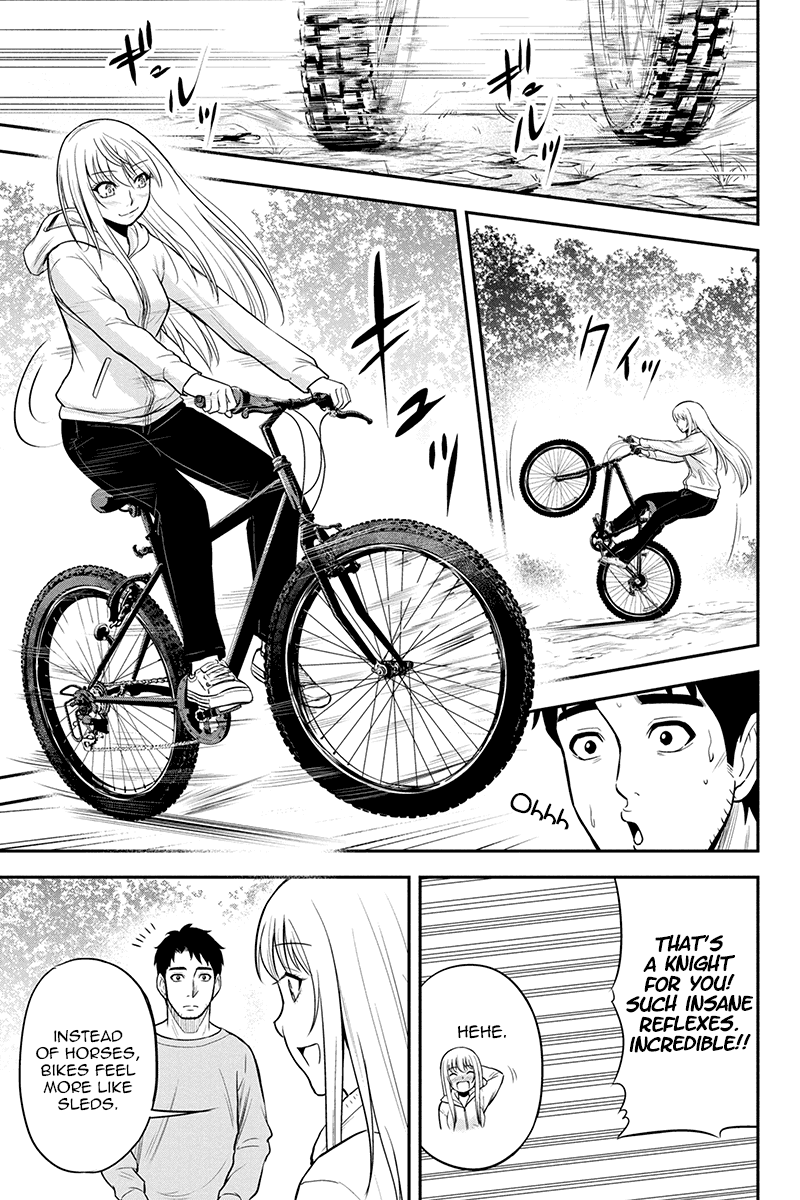 Regarding That We Decided To Live In The Countryside With The Female Knight Who Came To Us - Chapter 40: Chris And Bike