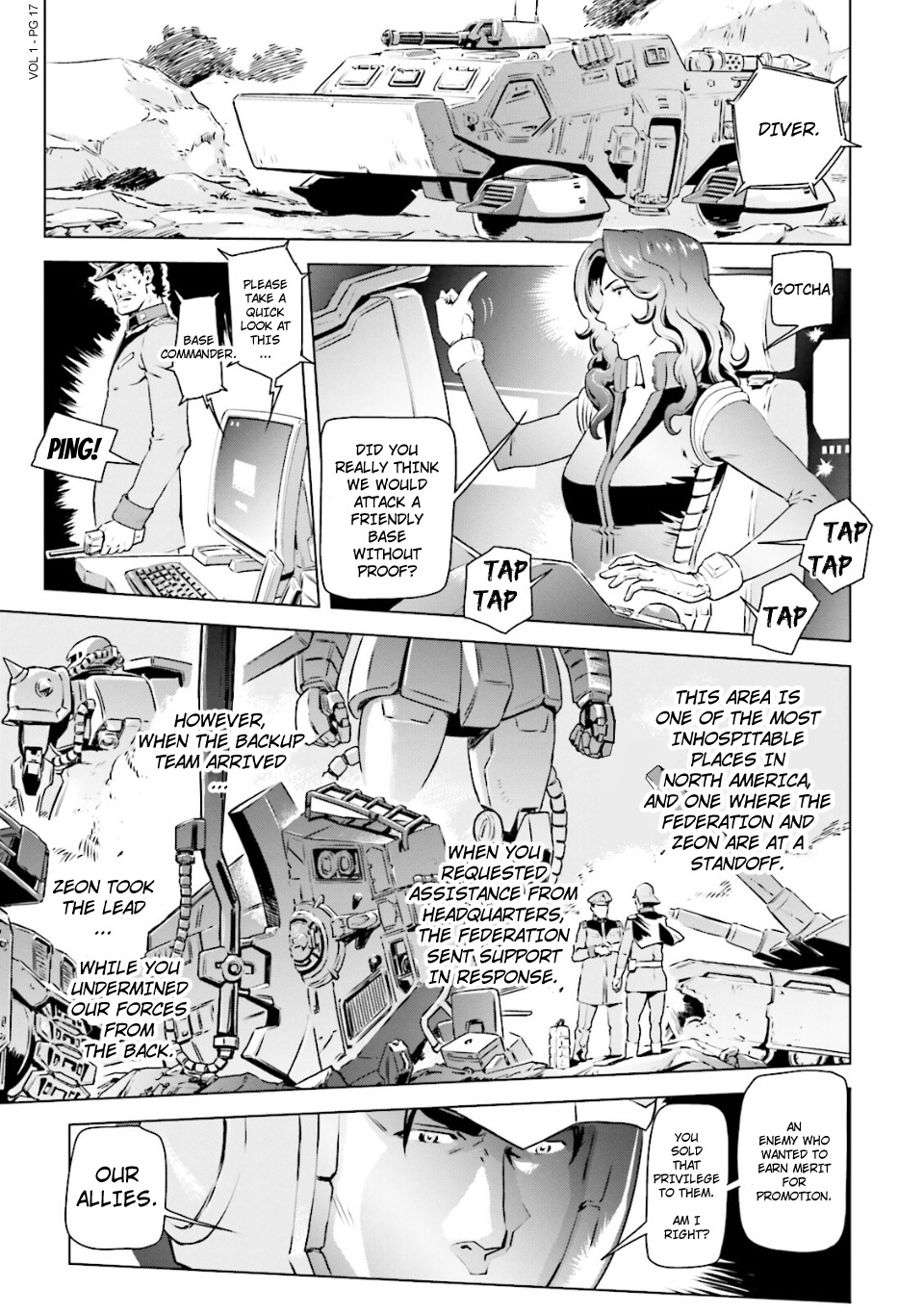 Mobile Suit Gundam Side Story - Missing Link - Vol.1 Chapter 1: Slave Wraith