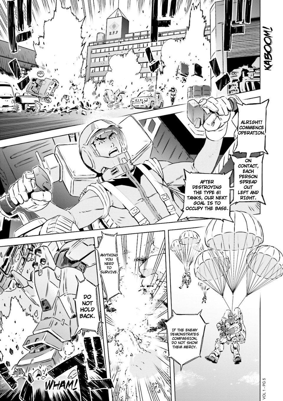 Mobile Suit Gundam Side Story - Missing Link - Vol.1 Chapter 0: Mission: 00