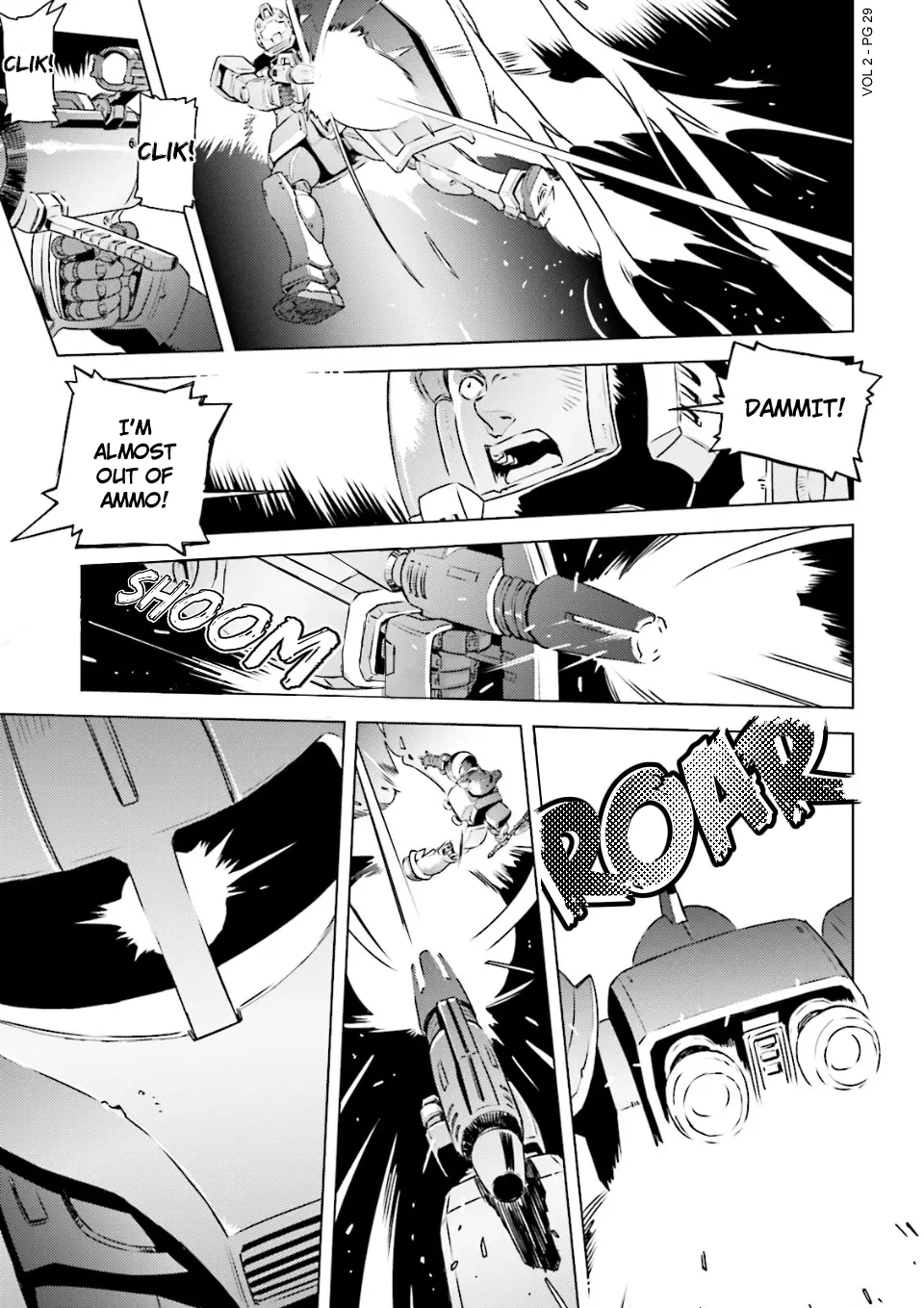 Mobile Suit Gundam Side Story - Missing Link - Vol.2 Chapter 8: Farewell Marchosias, Farewell Comrades