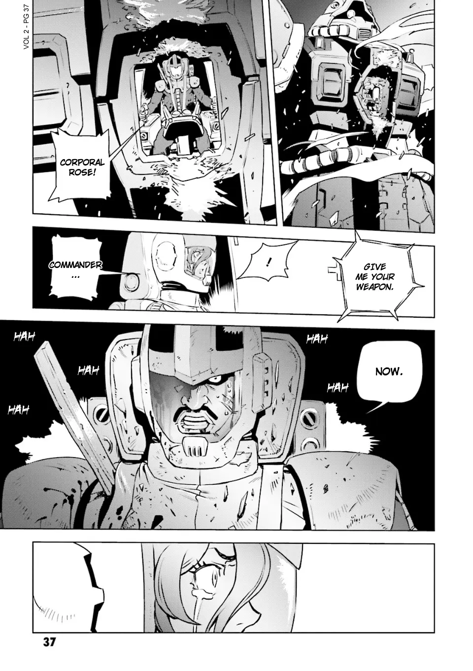 Mobile Suit Gundam Side Story - Missing Link - Vol.2 Chapter 8: Farewell Marchosias, Farewell Comrades