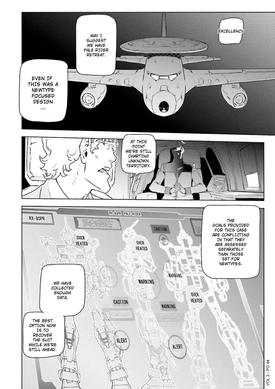 Mobile Suit Gundam Side Story - Missing Link - Vol.2 Chapter 8: Farewell Marchosias, Farewell Comrades