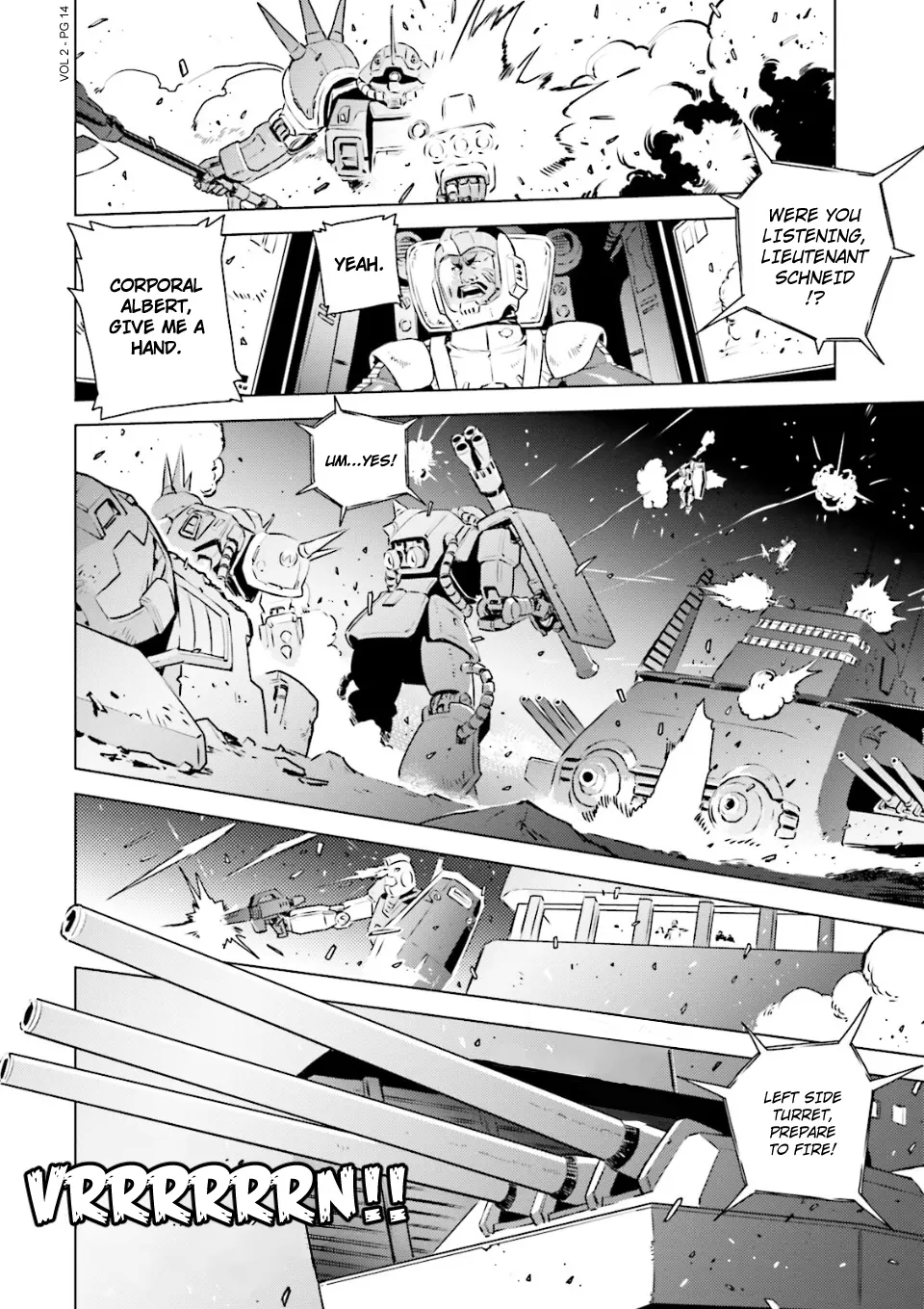 Mobile Suit Gundam Side Story - Missing Link - Vol.2 Chapter 7: Contact