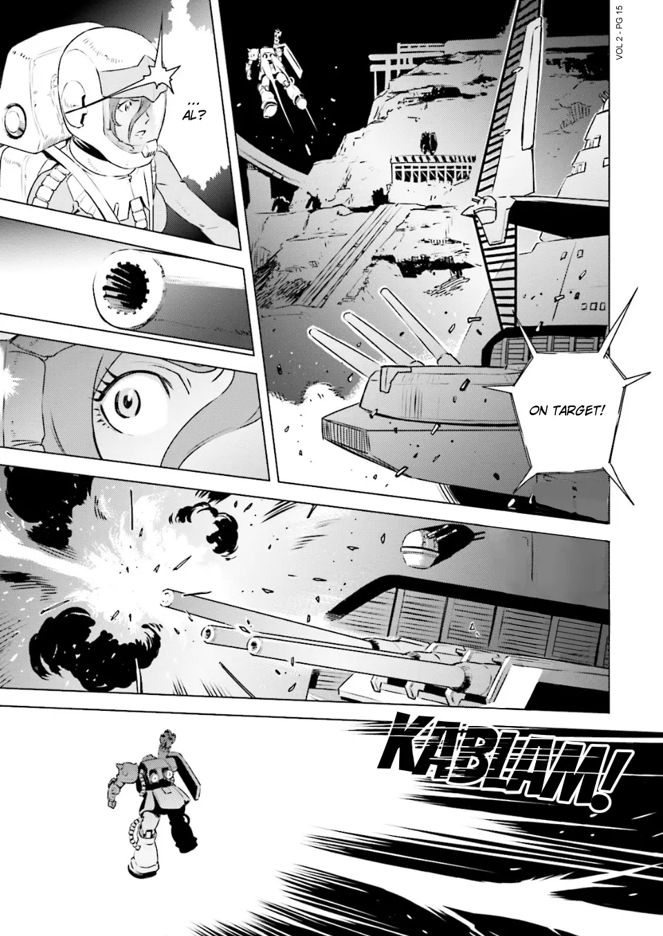 Mobile Suit Gundam Side Story - Missing Link - Vol.2 Chapter 7: Contact