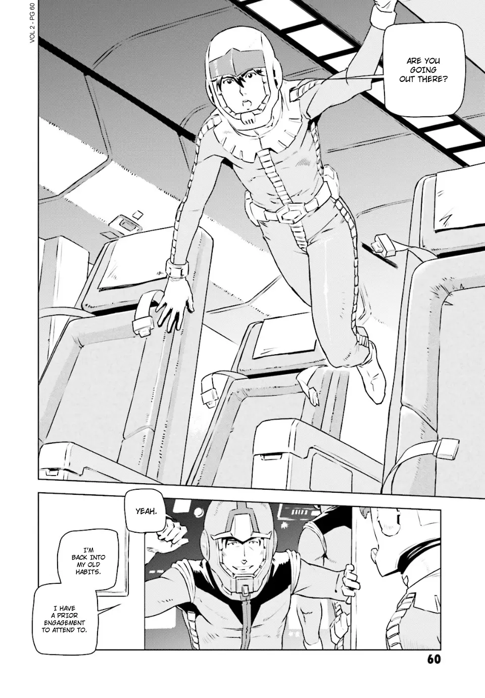 Mobile Suit Gundam Side Story - Missing Link - Vol.2 Chapter 9: Ace On The Moon