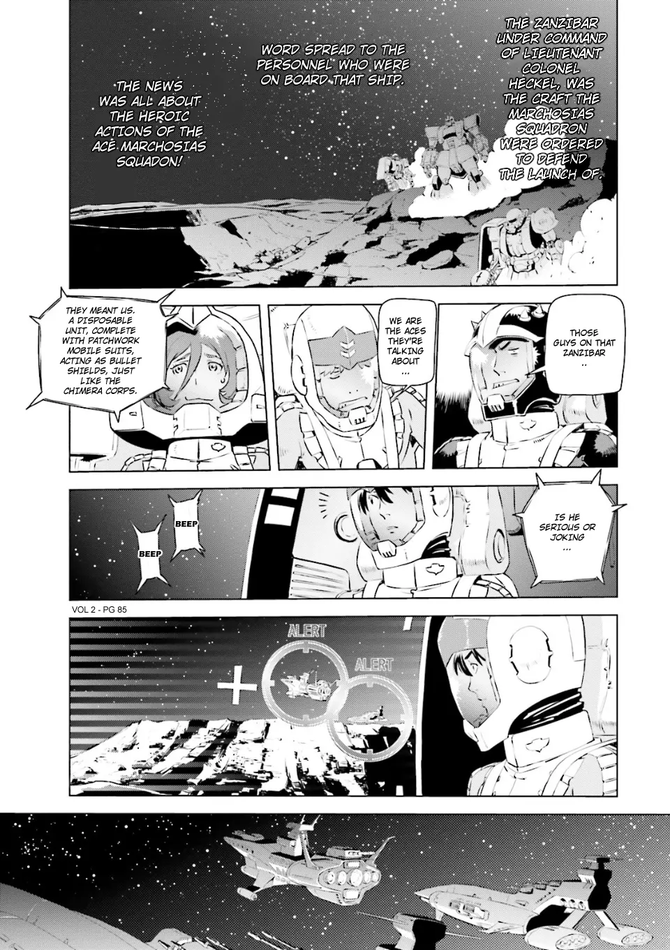 Mobile Suit Gundam Side Story - Missing Link - Vol.2 Chapter 9: Ace On The Moon