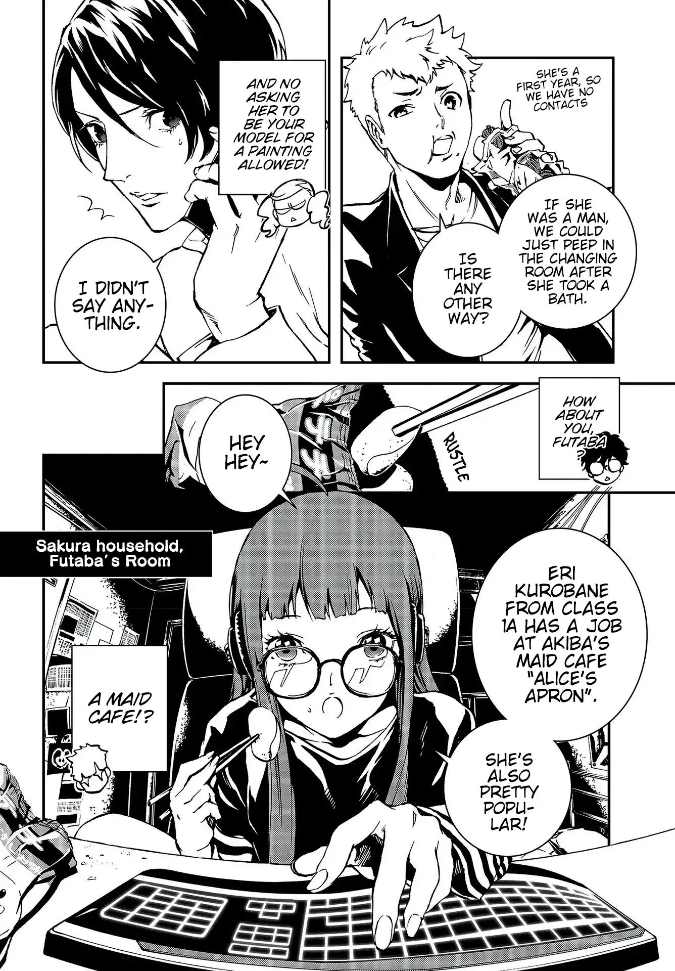 Persona 5: Mementos Mission - Vol.2 Chapter 5: Sleepless Boy