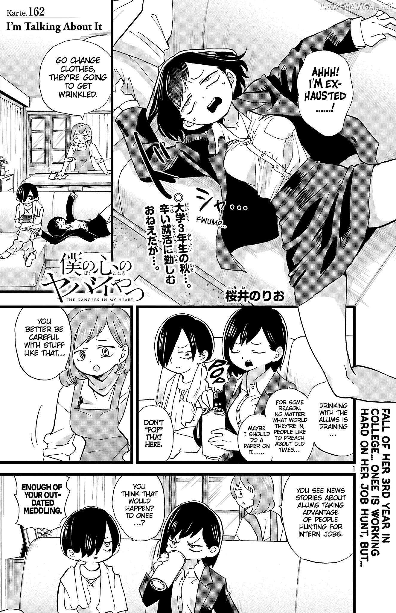 Boku No Kokoro No Yabai Yatsu - Chapter 162