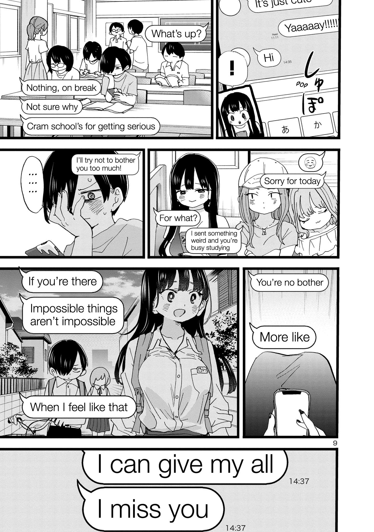 Boku No Kokoro No Yabai Yatsu - Vol.9 Chapter 124: I'm Busy Studying