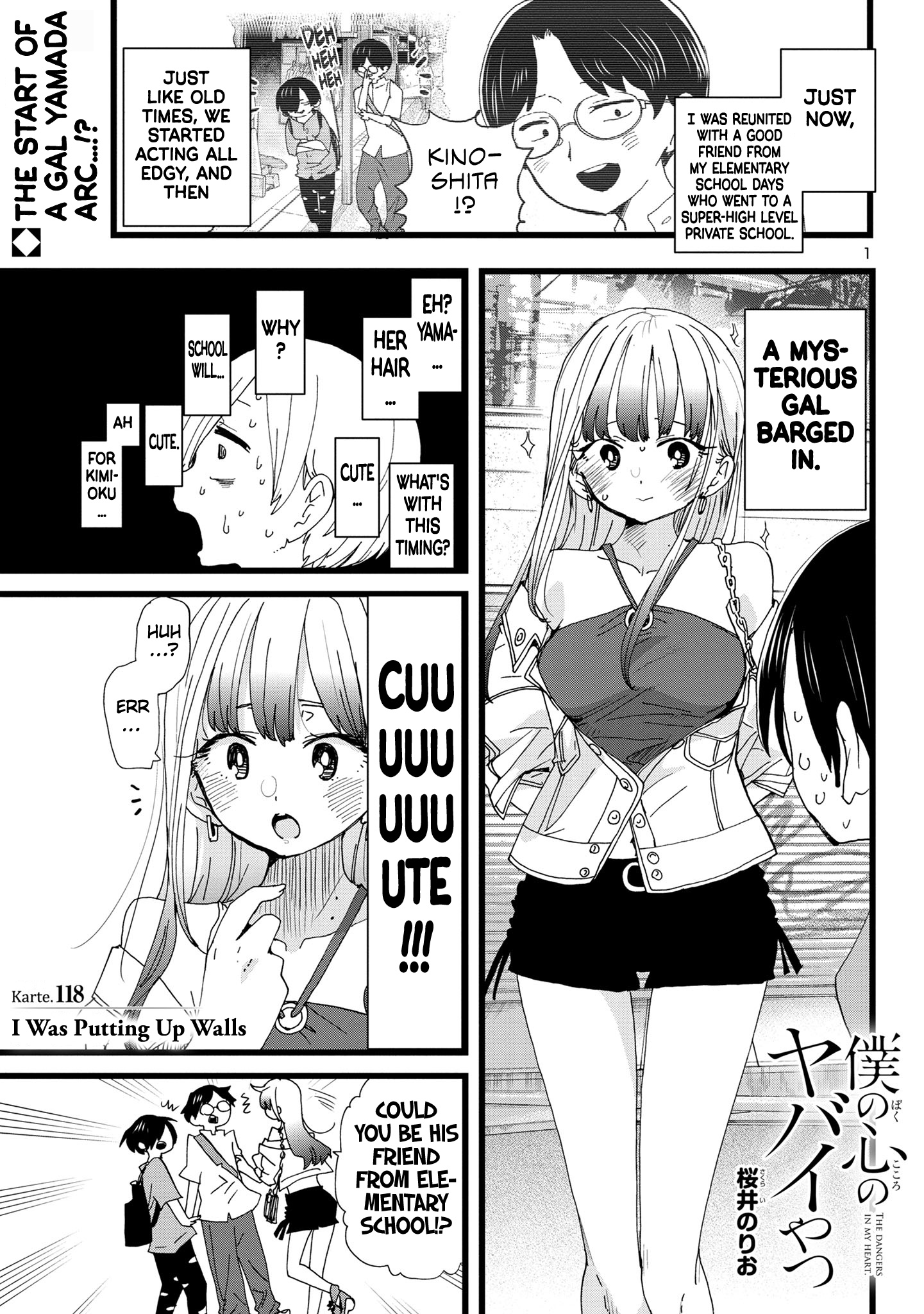 Boku No Kokoro No Yabai Yatsu - Vol.9 Chapter 118: I Was Putting Up Walls