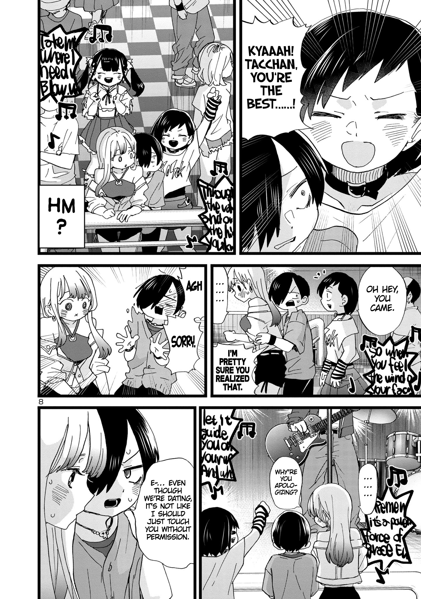 Boku No Kokoro No Yabai Yatsu - Vol.9 Chapter 119: We Went To A Live Show