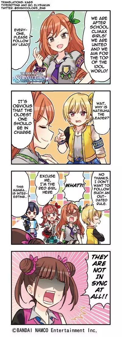 The Idolm@Ster: Shiny Colors (4Koma) - Chapter 17