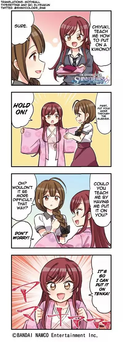 The Idolm@Ster: Shiny Colors (4Koma) - Chapter 38