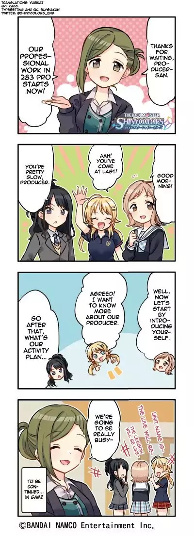 The Idolm@Ster: Shiny Colors (4Koma) - Chapter 24