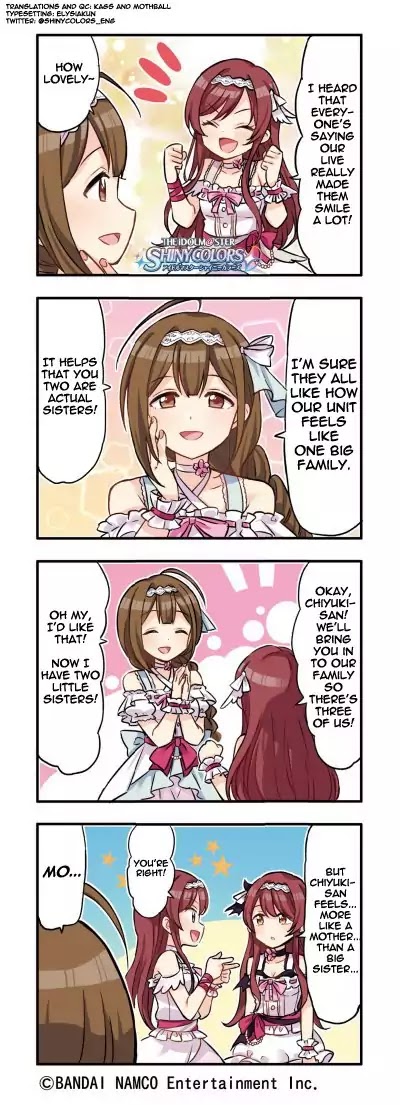 The Idolm@Ster: Shiny Colors (4Koma) - Chapter 13