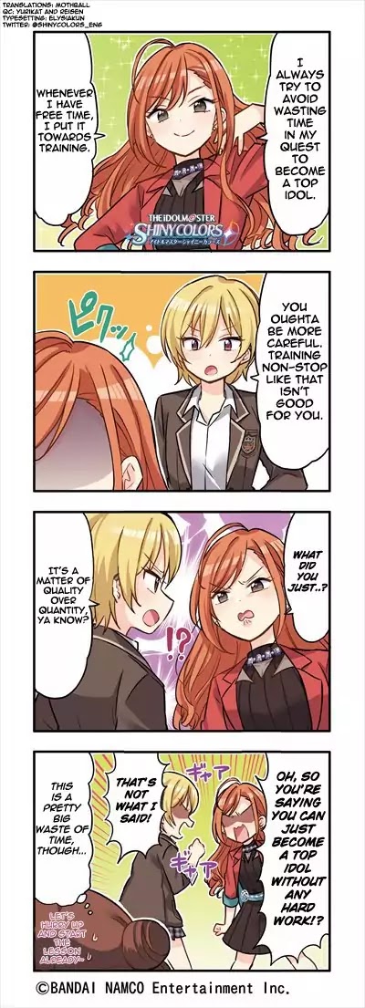 The Idolm@Ster: Shiny Colors (4Koma) - Chapter 22