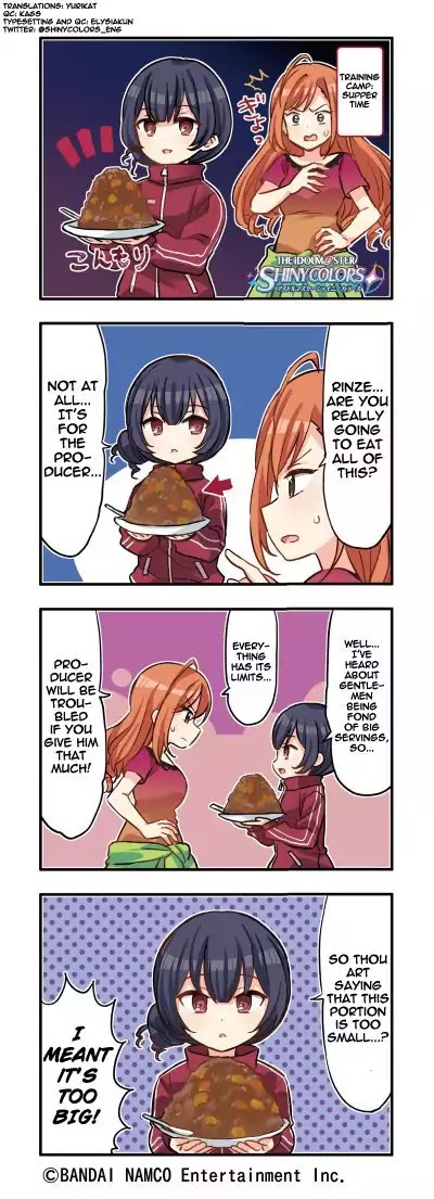 The Idolm@Ster: Shiny Colors (4Koma) - Chapter 32