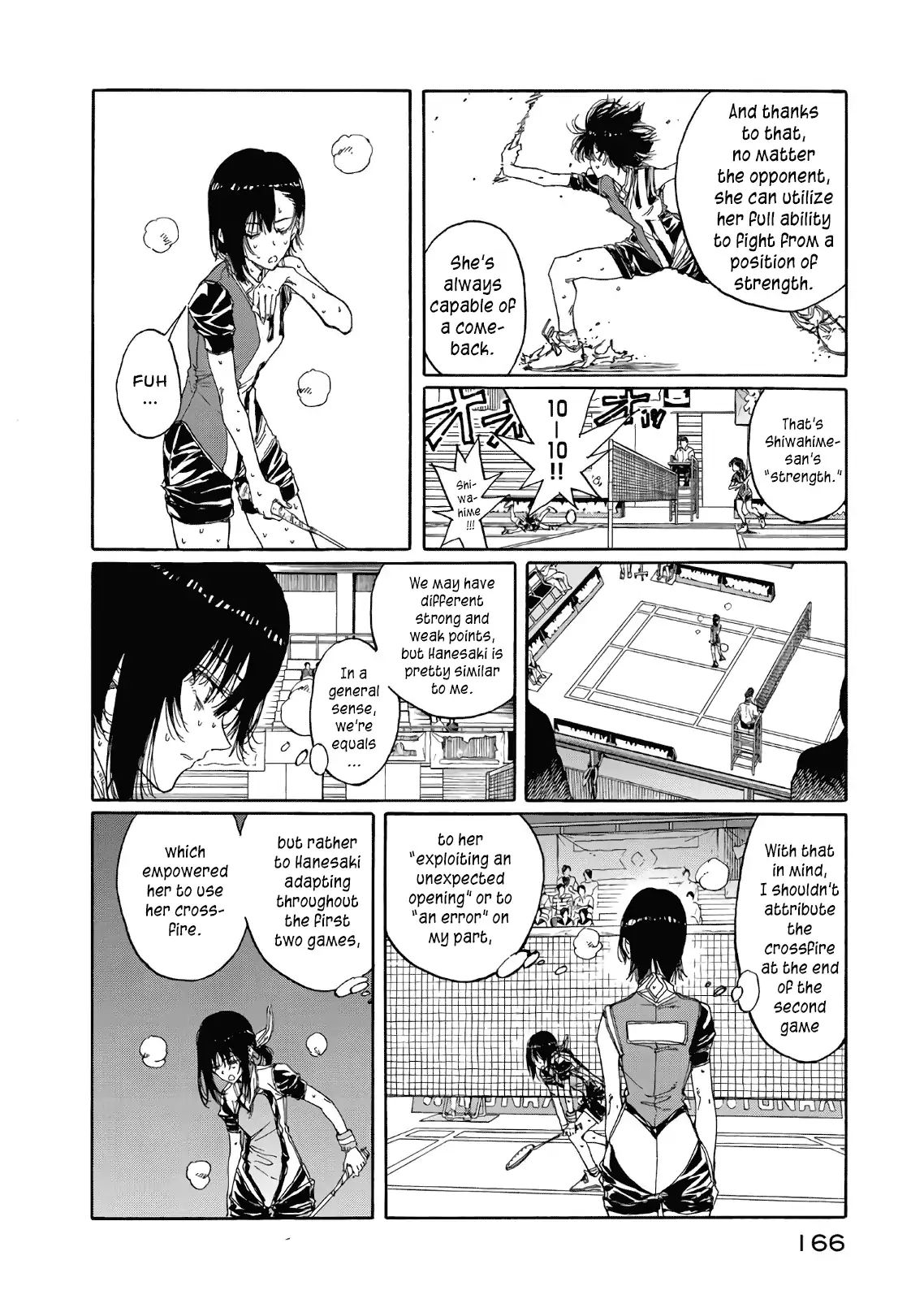 Hanebado! - Vol.14 Chapter 69: The Fifth Crossfire