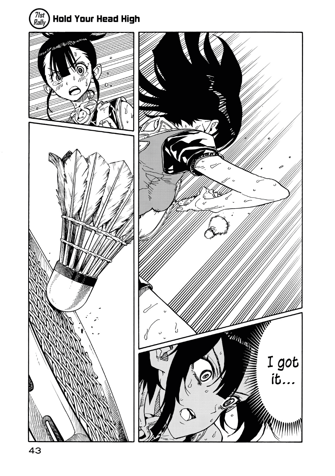 Hanebado! - Vol.15 Chapter 71: Hold Your Head High