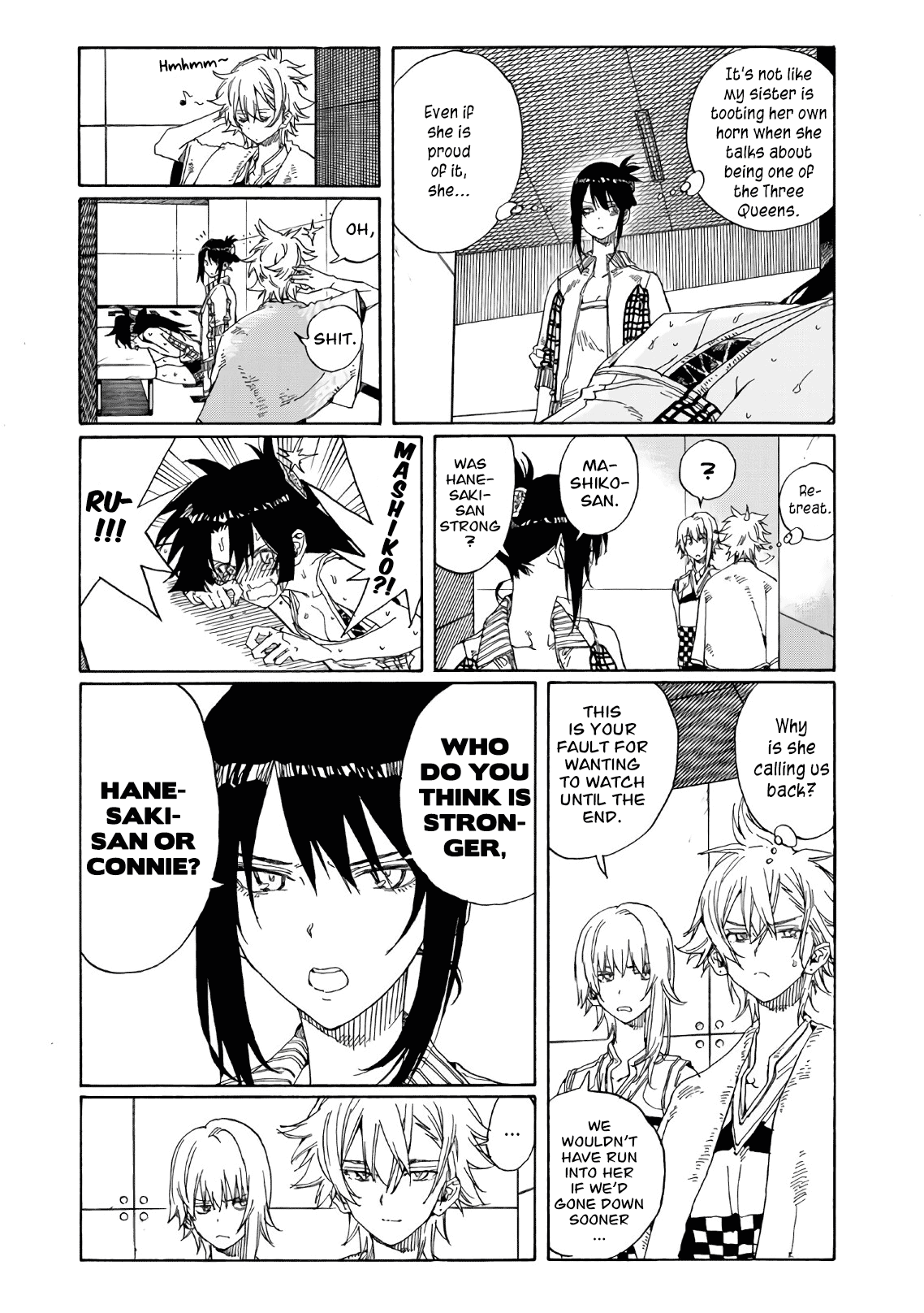 Hanebado! - Vol.15 Chapter 73: Resolve