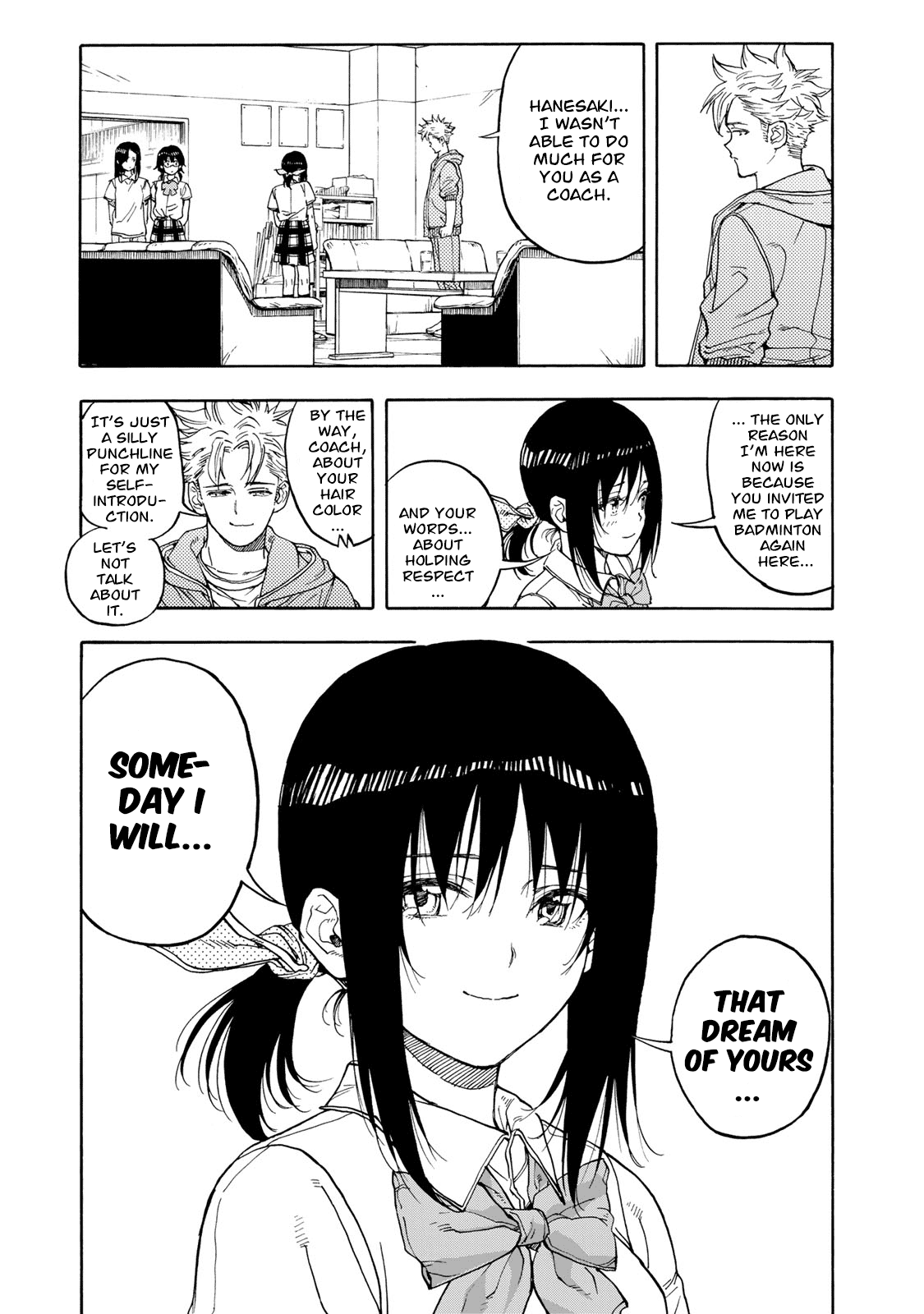 Hanebado! - Vol.9 Chapter 45: Train