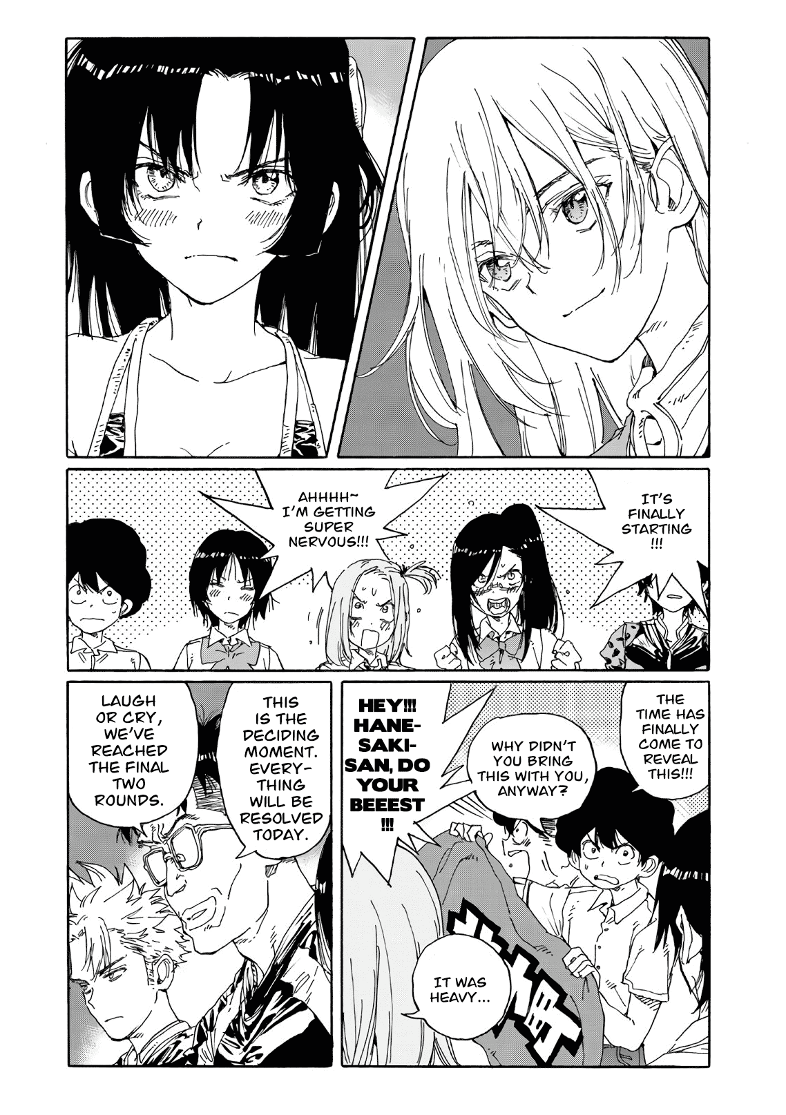 Hanebado! - Vol.14 Chapter 65: Nothing To Be Uneasy About