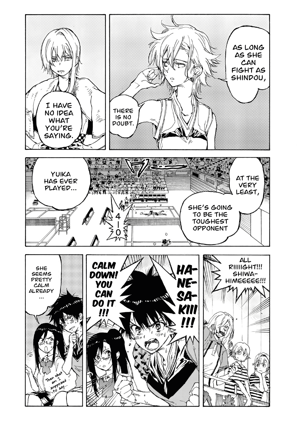 Hanebado! - Vol.14 Chapter 65: Nothing To Be Uneasy About