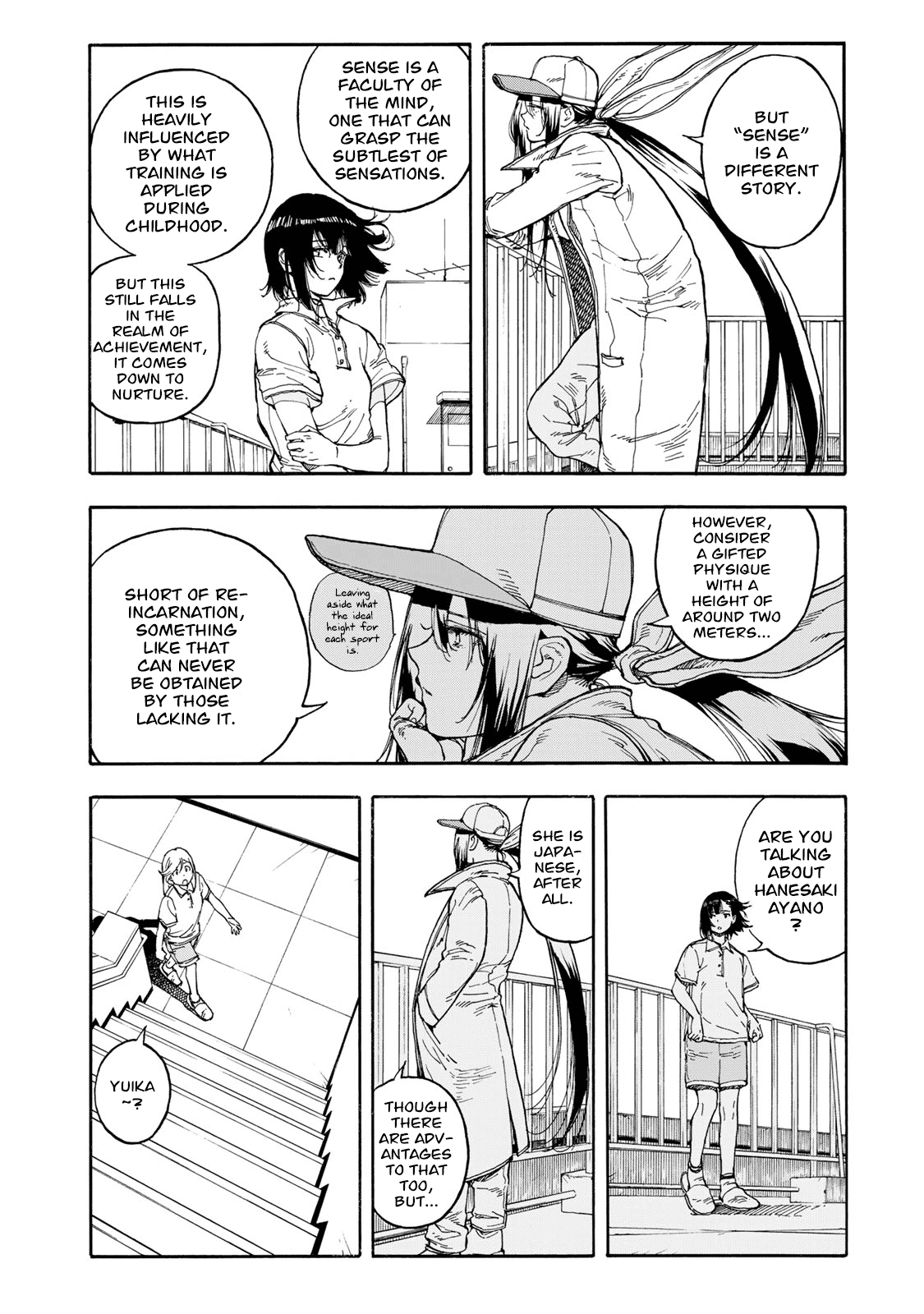 Hanebado! - Vol.9 Chapter 44: Traits