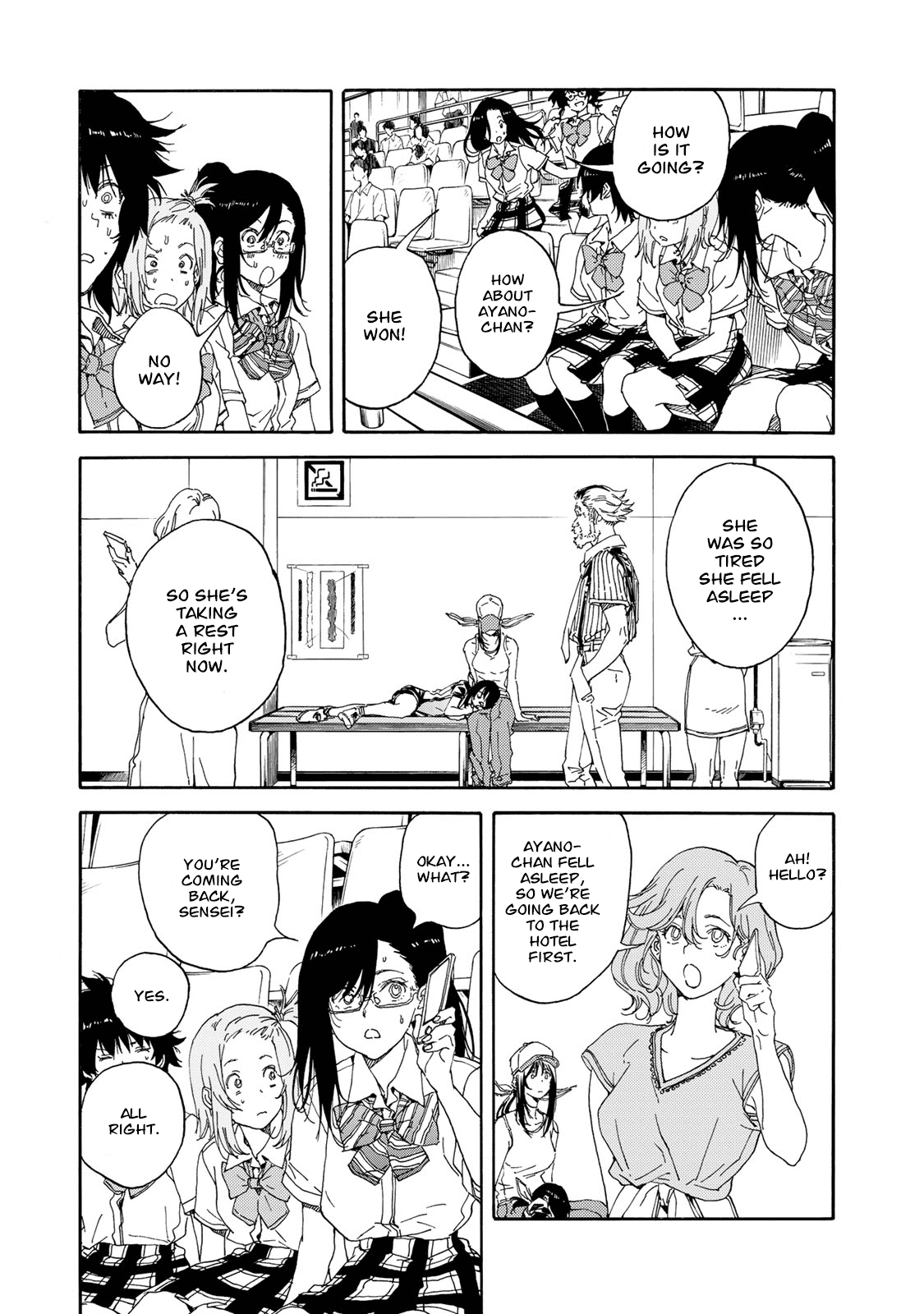 Hanebado! - Vol.12 Chapter 58: Foundation For Confidence