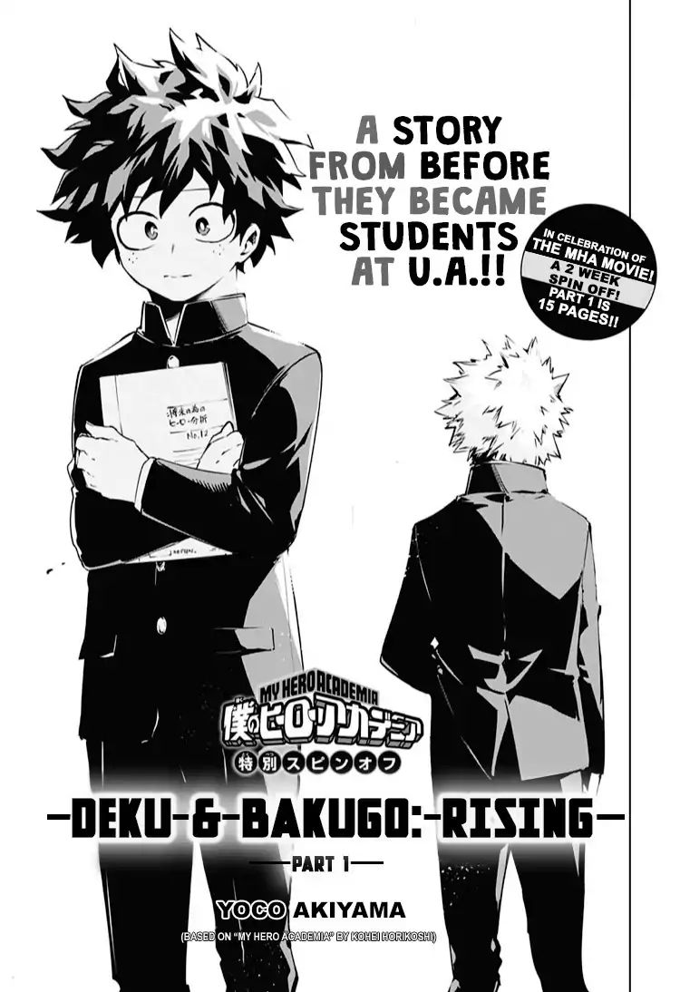 Deku & Bakugo: Rising - Chapter 1