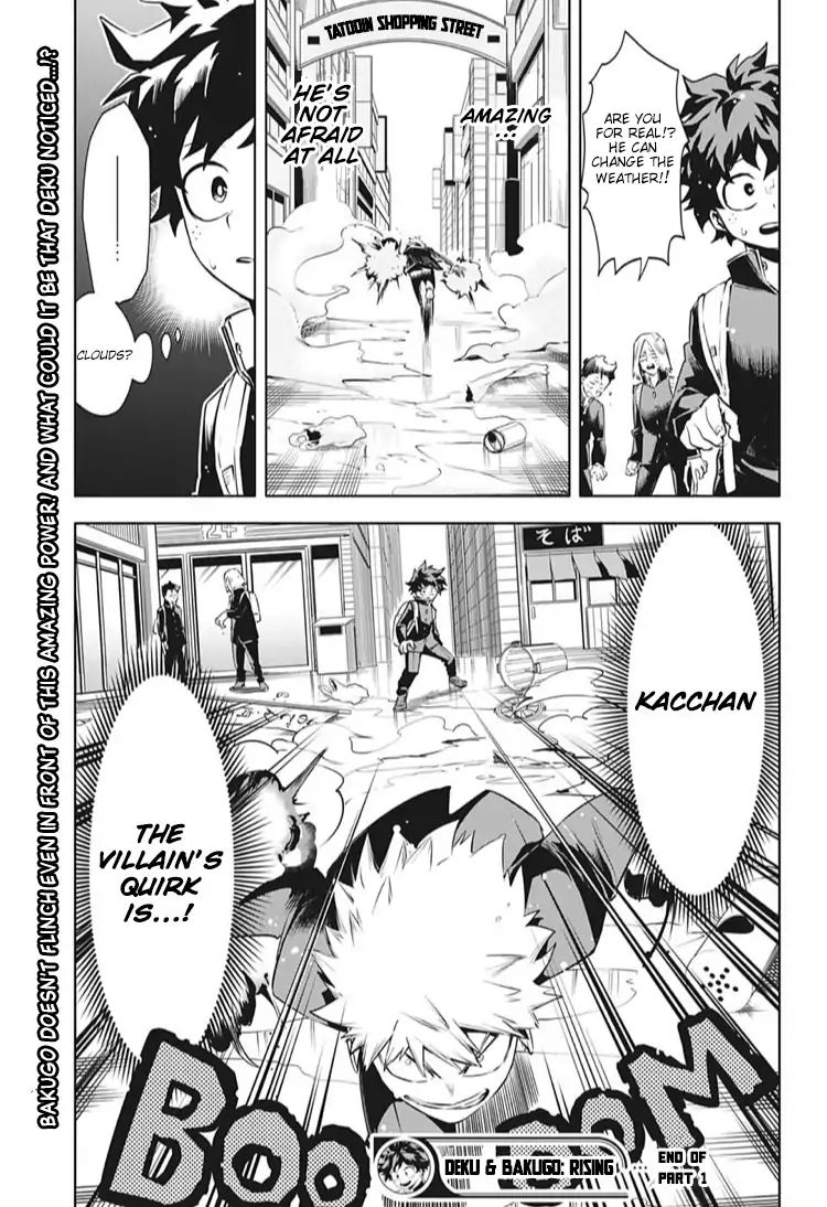 Deku & Bakugo: Rising - Chapter 1