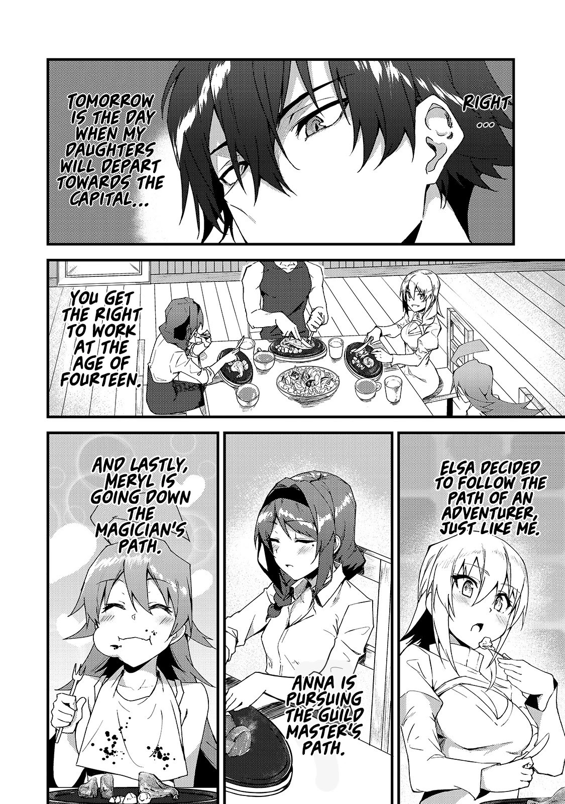 S Rank Boukensha De Aru Ore No Musume-Tachi Wa Juudo No Father Con Deshita - Chapter 6: Departure Time.