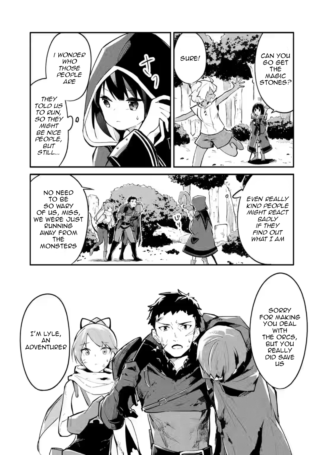 Maryoku Cheat Na Majo Ni Narimashita ~Souzou Mahou De Kimama Na Isekai Seikatsu~ - Chapter 2: The Witch And The Golem Girl's Journey Together