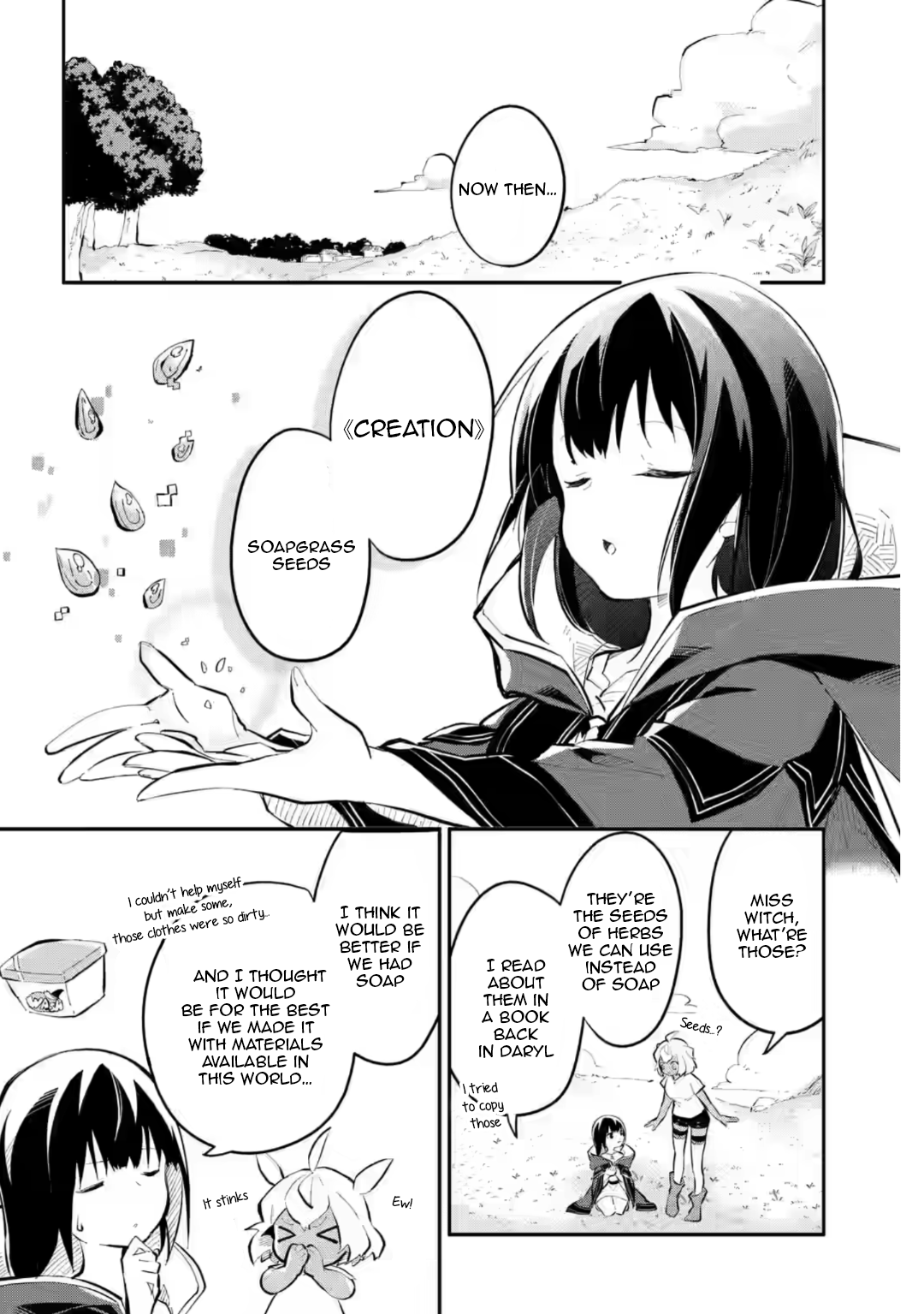 Maryoku Cheat Na Majo Ni Narimashita ~Souzou Mahou De Kimama Na Isekai Seikatsu~ - Chapter 11.1: Life In The Pioneer Village