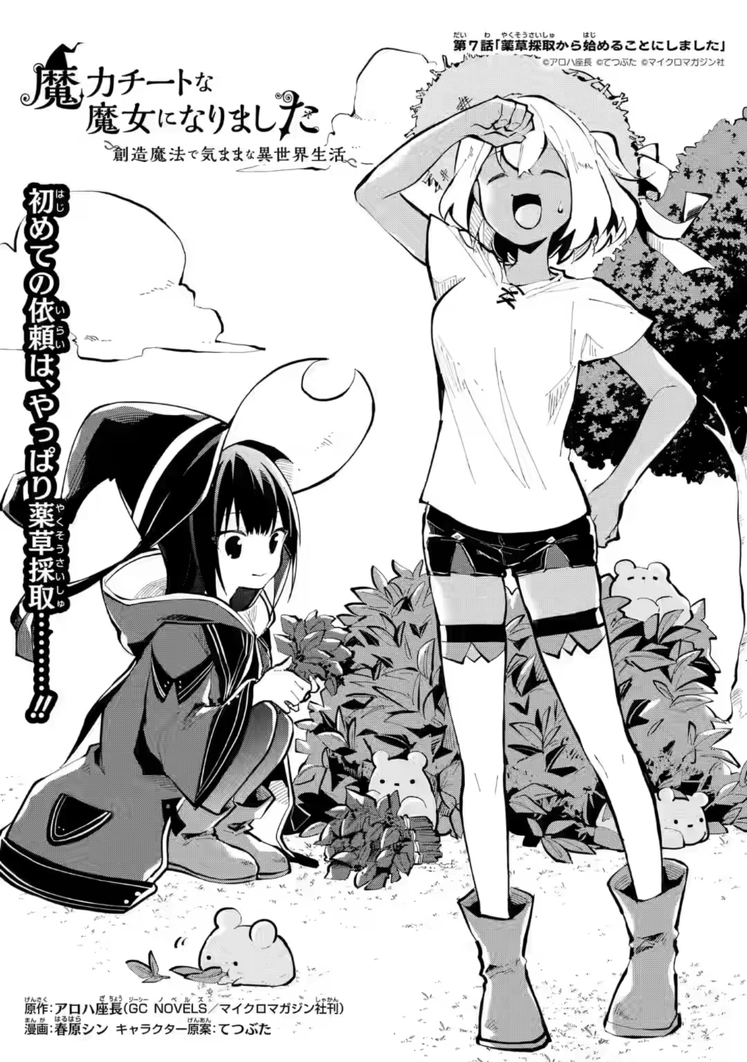 Maryoku Cheat Na Majo Ni Narimashita ~Souzou Mahou De Kimama Na Isekai Seikatsu~ - Chapter 7: We Decided To Start By Gathering Herbs