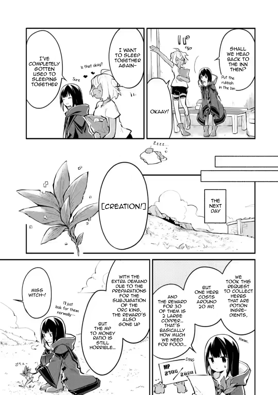 Maryoku Cheat Na Majo Ni Narimashita ~Souzou Mahou De Kimama Na Isekai Seikatsu~ - Chapter 7: We Decided To Start By Gathering Herbs