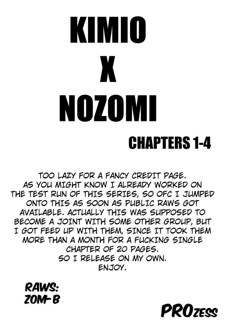 Nozo X Kimi - Vol.1 Chapter 3 : Nozomi's Room