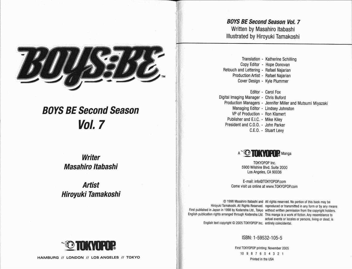 Boys Be 2Nd Season - Vol.7 Chapter 46 : [Includes Chapters 46-53.  See Forum Thread For Chapter Names.]